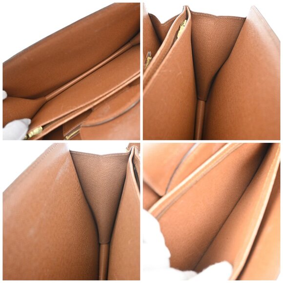 LOUIS VUITTON Courcelles Shoulder Bag Monogram Leather Brown M51375 86YH461 - Picture 16 of 16